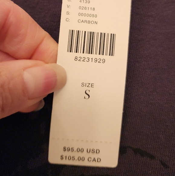 MOTHER Ride Out Tee in Carbon size Small - Picture 13 of 15